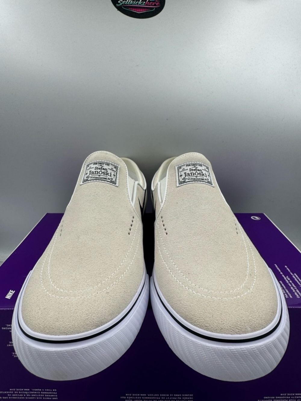 Nike SB Zoom Janoski+ Slip Summit White BRAND NEW Multiple Sizes - Picture 3 of 7